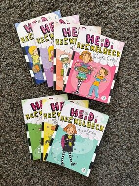 Heidi Heckelbeck Set of 7 Chapter Fiction Books, Ages 5-9 Friendship Easy 2 Read